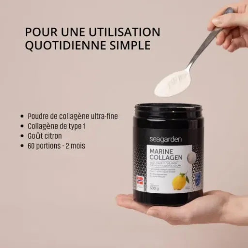 Test Seagarden Collagène marin en poudre pur Type I : le boost articulations/peau qui fait le job sans chichis