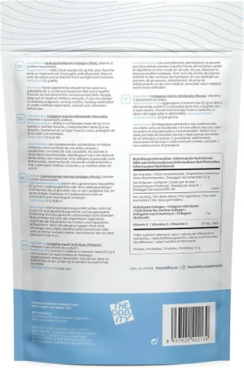 NATURLAGEN® Collagène Marin Hydrolysé Premium + Vitamine C - 306g Peptides de Collagène en Poudre pour Peau, Articulations et Cheveux - 60 Doses, Sans Saveur, Haute Biodisponibilité