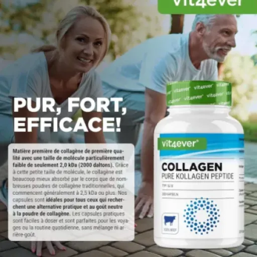 Test Vit4ever Collagen 300 Capsules : du collagène bovin simple, bien dosé, sans chichi