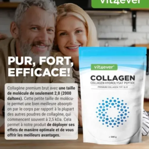 Test Vit4ever Collagène en Poudre 500 g : du collagène neutre qui fait le job sans chichis